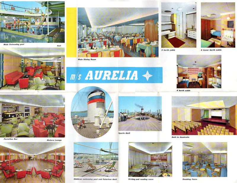AURELIA: 1939 - Color interiors brochure