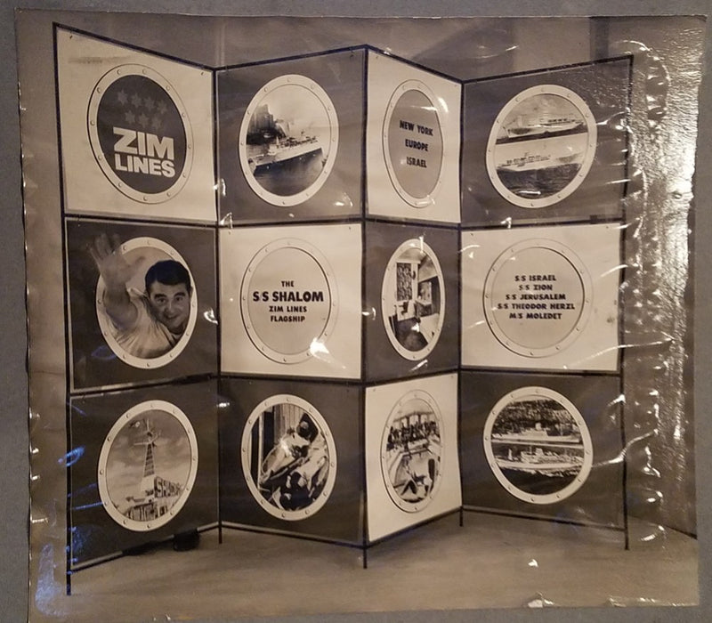 Zim Lines - 1960s iconic "Abstracta" modular display