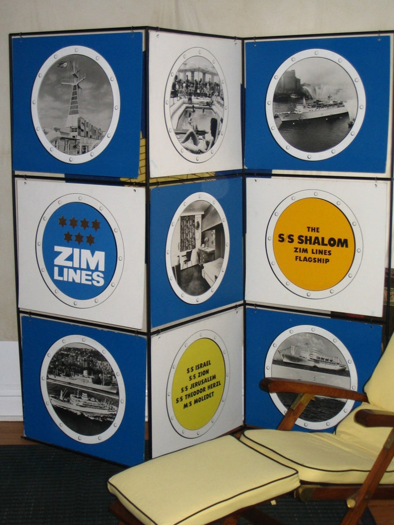 Zim Lines - 1960s iconic "Abstracta" modular display