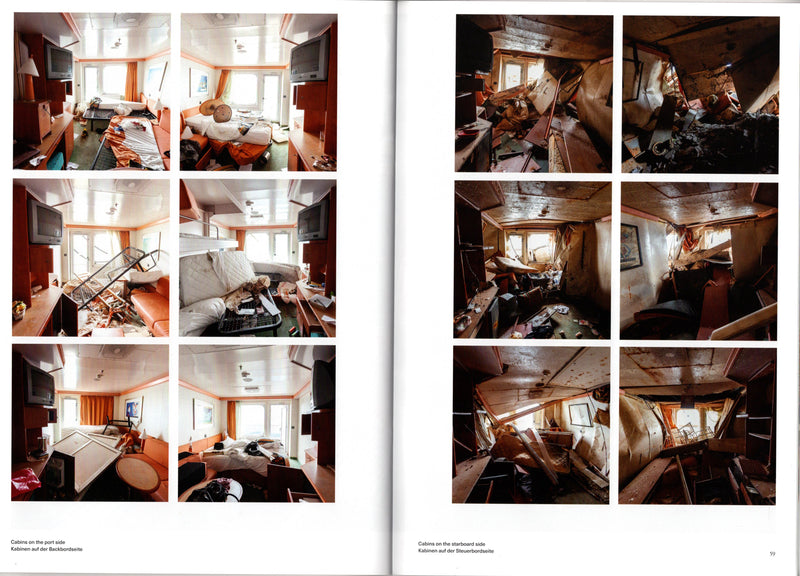 COSTA CONCORDIA: 2006 - Rare book showing wrecked interiors + "10 Years After" supplement