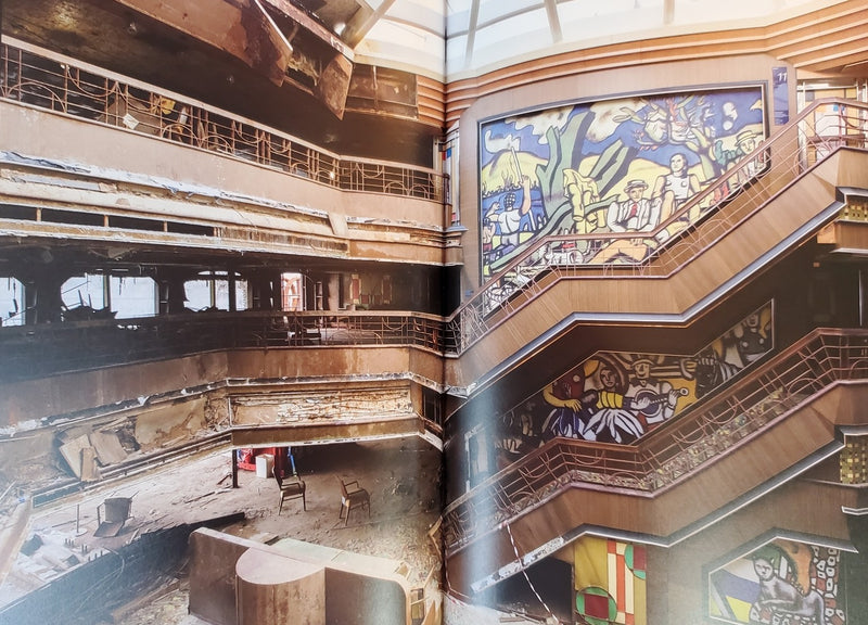 COSTA CONCORDIA: 2006 - Rare book showing wrecked interiors + "10 Years After" supplement