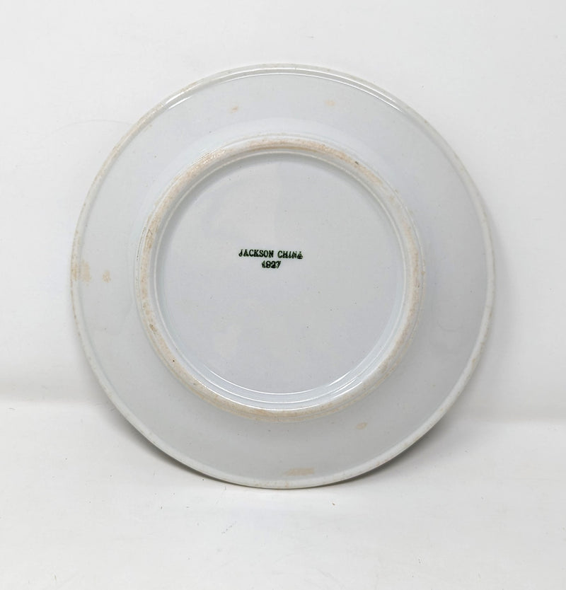 Various: pre-war - U.S.S.B. "block & tackle" pattern luncheon plate from 1920s