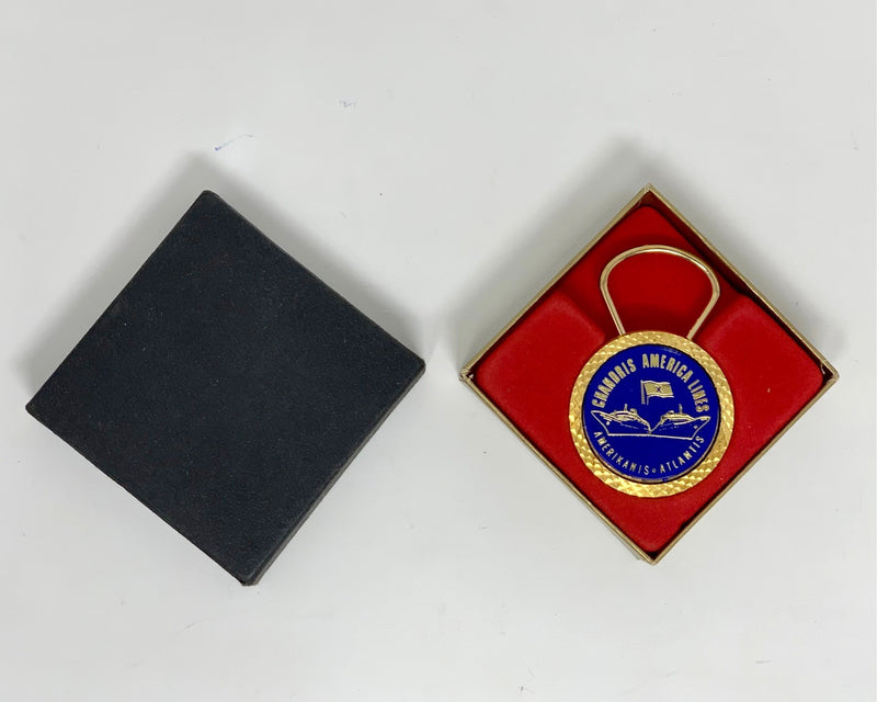 AMERIKANIS & ATLANTIS - Medallion key ring in original box