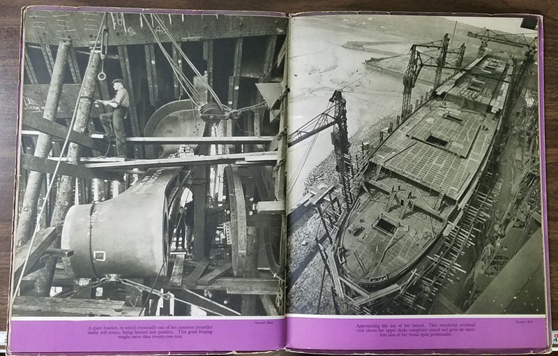 MAURETANIA: 1939 - Dramatic launch brochure from 1938