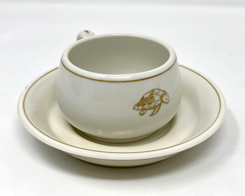 ROTTERDAM: 1959 - Special turtle soup cup & saucer #2
