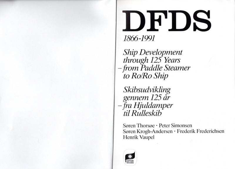 Various Ships - "DFDS: Ship Development through 125 Years"
