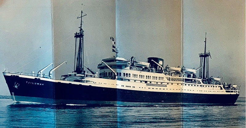 TJIWANGI & TJILUWAH - Deluxe Royal Interocean deck plan from 1955