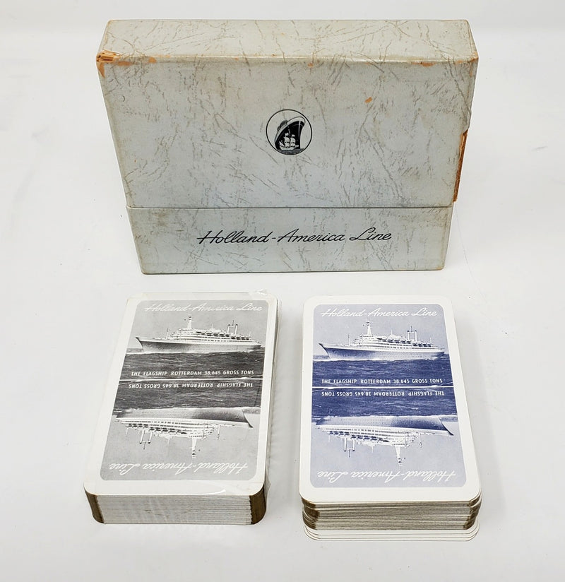 ROTTERDAM: 1959 - Boxed double set of portrait playing cards