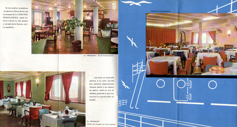 BEGONA & MONTSERRAT: 1945 - Interiors brochure from 1960