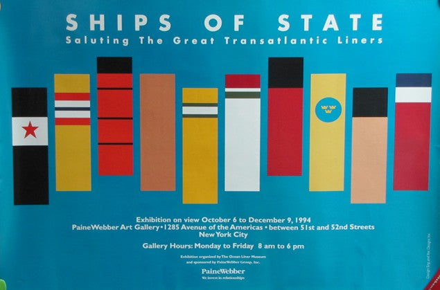 Various: pre-war - "Ships of State" museum poster